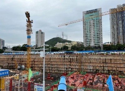 万科南北康B6地块地产项目-热熔式可回收锚杆